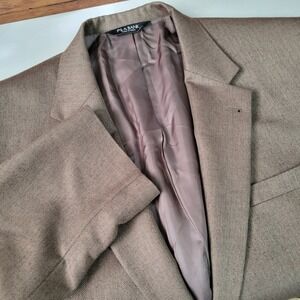Jos. A. Bank Signature Collection Brown Silk‎ Camel Hair Blazer Suit Jacket Coat